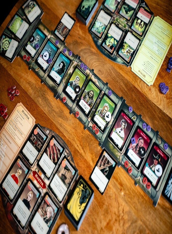 Capstone Games Pagan: Fate of Roanoke - Dueling Witch & Hunter Asymmetrical Deduction Card Game Filled with Intrigue & Mystery, 2 Players, 60 Mins - Image 5